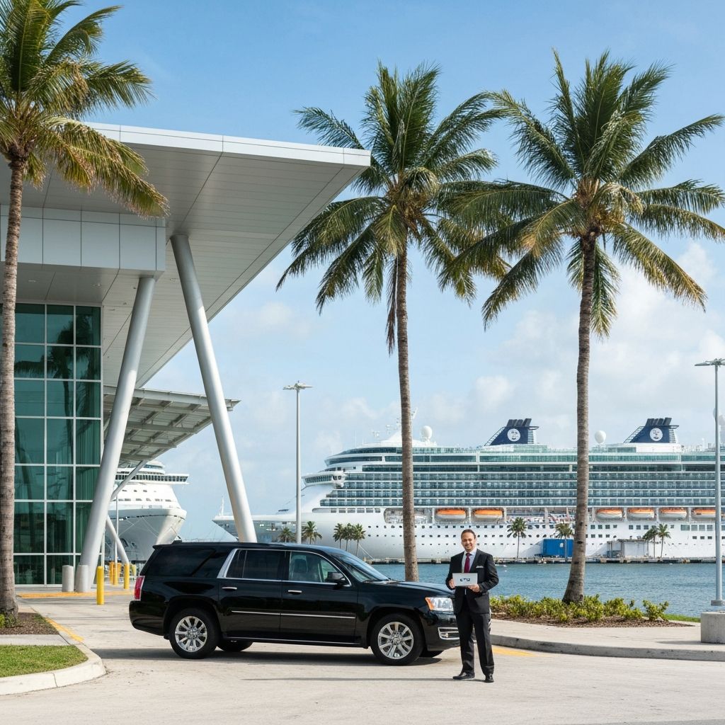 Fort Lauderdale Hollywood International Airport FLL luxury black car service