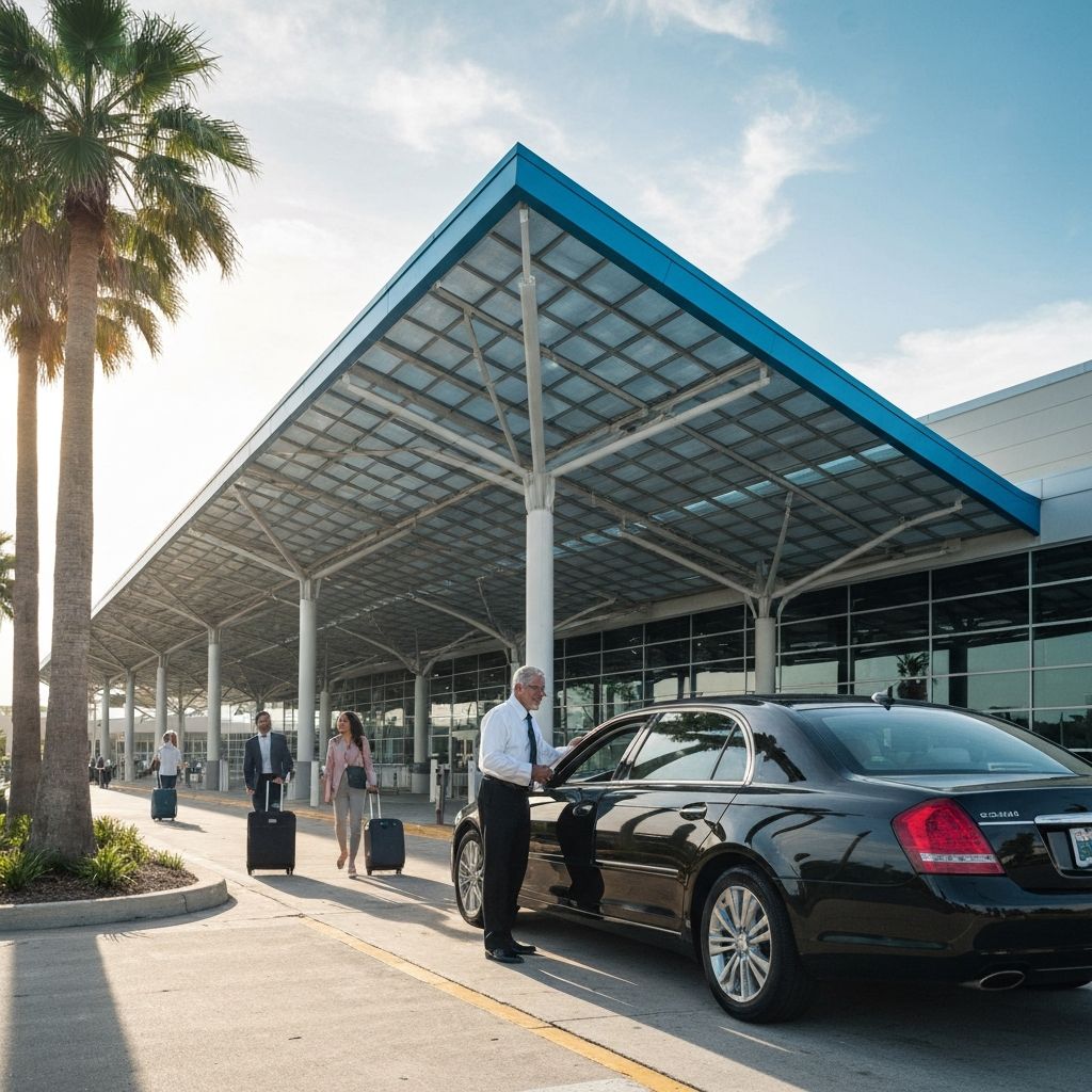 Tampa International Airport TPA luxury black car service