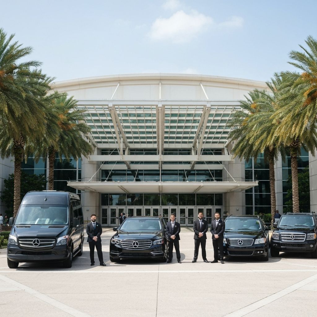 BlackRide luxury limo service to Universal Orlando Resort Orlando Florida
