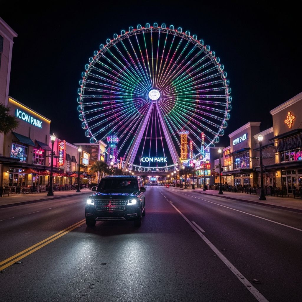 BlackRide luxury limo service to SeaWorld, LEGOLAND & More Orlando Florida