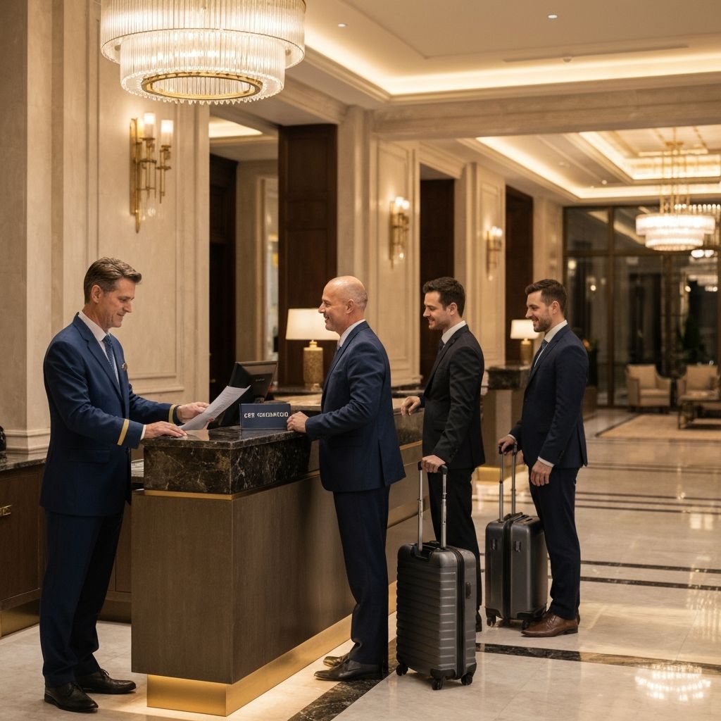 Luxury car service for hotel guests